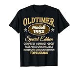 T-Shirt 73. Geburtstag Herren Damen 73 Jahre Deko