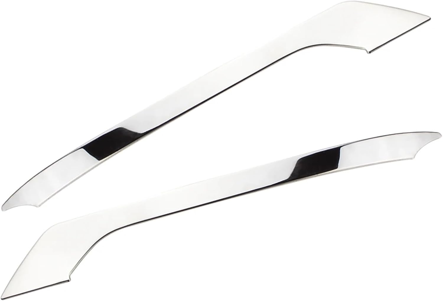 Car Rear Fog Light Decorative Cover Trim Compatible For Tesla Model 3 Model3 2017-2022 2Pcs Stainless Steel Exterior Accessories