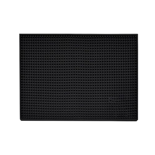 Alfombrillas de salón para estilista, tapete negro para peluquería, suministros para estilistas, protector de mesa profesional, organizador de herramientas de peinado para cortaúñas