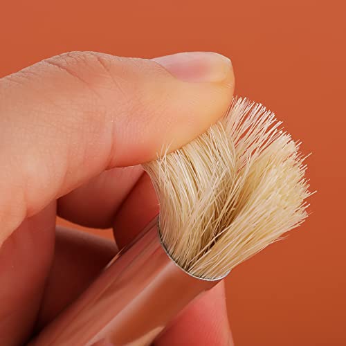 6 Pieces Stencil Brush, Natural Bristle Paint Brushes Nylon Hair Brush Bristle Art Brush Wooden Stencil Brushes For Acrylic Painting Oil Painting Watercolor Painting Card Diy Art Crafts Project #TOP3