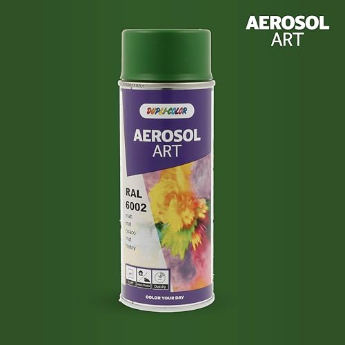 DUPLI-COLOR AEROSOL ART RAL 6002 Laubgrün matt 400 ml - Sprühfarbe – Ansicht 2