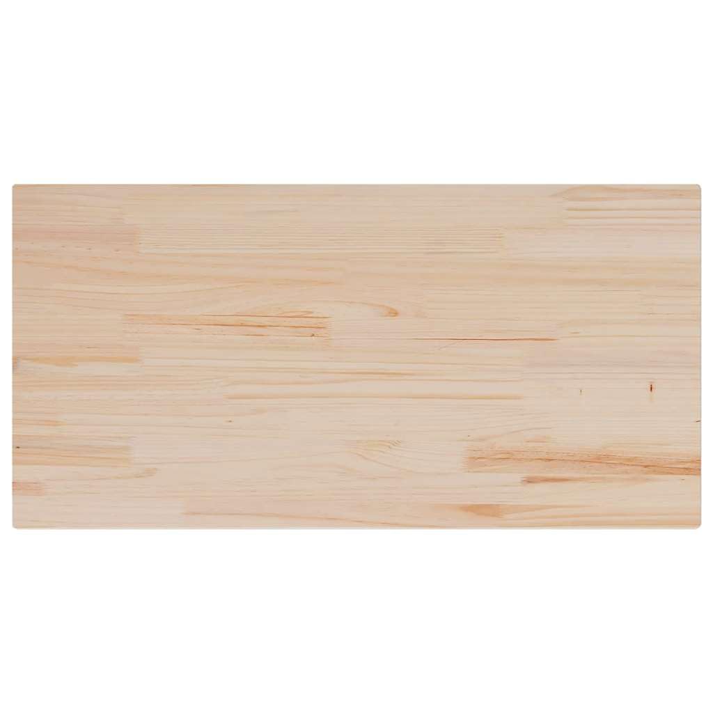 vidaXL Table Top, Dining Table Top for Home Restaurant, Replacement Board for Side Table Dinner, Wooden Furniture Top, Rectangular Solid Wood Pine