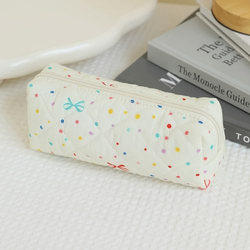 Image of Pencil Case Pen Case Office College School Storage Bag Pouch Holder Box Organizer Makeup Pouch Cosmetic Bag Aesthetic Cute Pencil Case for Girls Boys Kids (T)