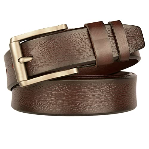 Generic Mens Belt, Elastic Belt for Men, with Anti-Scratch Pin Buckle, for Jeans & Work Wear