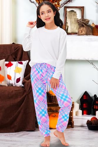 Image of Deerose 4th of July Pants American Flag Drawstring Sweatpants with Pockets 5-14 Years