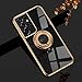 Rnrieyta 360 Grad Ring Halter Hülle für Samsung Galaxy S21 Ultra,Galvanisierung Ständer Silikon Dünn Case Schutzhülle Fingerhalter Magnetische Autohalterung Cover Galaxy günstig Kaufen-Rnrieyta 360 Grad Ring Halter Hülle für Samsung Galaxy S21 Ultra,Galvanisierung Ständer Silikon Dünn Case Schutzhülle Fingerhalter Magnetische Autohalterung Cover