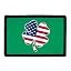 4 Leaf Clover - US Flag Morale Patch