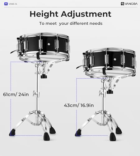 Vangoa GY20220737AJP Snare Drum Set 14 X 5.5 Inches Marching School Band Student Snare Drum Kit Beginner Practice thumb #3