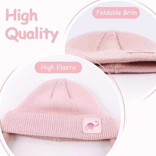 Baby Boys Girls Beanie Hat Toddler Knit Warm Caps Infant Winter Dinosaur Hats4