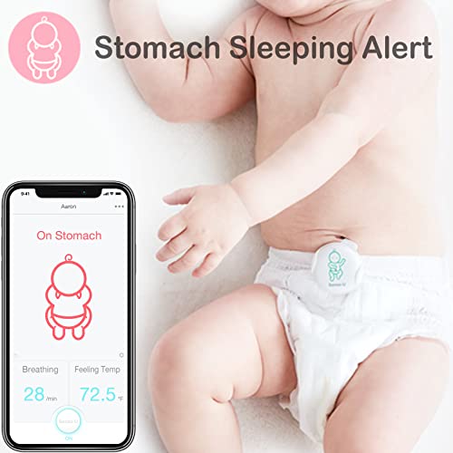 Sense-U Baby Monitor Inteligente, com Detecção de Movimento, App de Detector de Temperatura Integrad