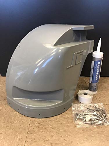 Supreme Corner Cap OEM Roadside 116405 Includes Rivets, Adhesive Strips + Caulk