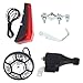 FytStycale Bicycle Light Set with Dynamo Generator for Easy Setup and Use, Style B