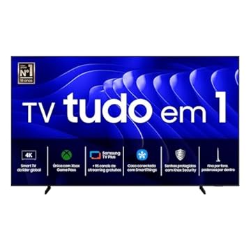 Samsung Smart Super Big TV 98" Crystal UHD 4K 98DU9000 2024, Processador Crystal 4K, Painel até 120Hz, Alexa built in 98"