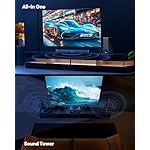 Sound Bar for Smart TV 2.1CH 190W Peak Power Soundbar with Subwoofer Detachable 2-in-1 BT 5.4 Surround Sound System 12L Deep Bass for PC Game with HD-ARC/Opt/USB/AUX Home Theater - Image 3