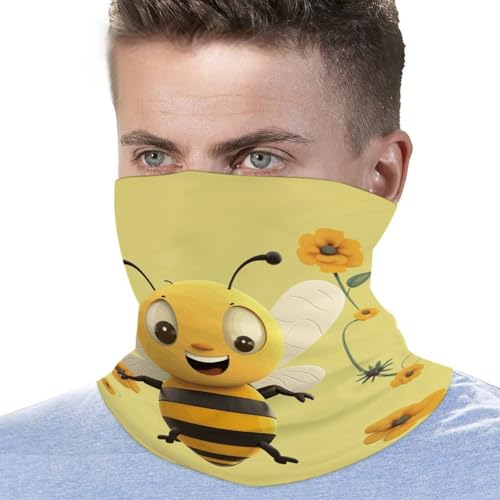 Neck Gaiter Face Mask Men Women, Hawaii Flowers Face Mask Scart Cover for Dust Wind Sun Protection3