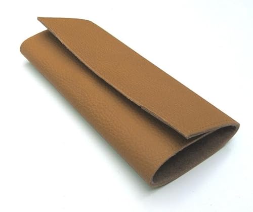 Preisvergleich Produktbild Central Park / Stiftrolle aus Echtleder / Cognac: Elegante Stiftrolle aus echtem Rindsleder