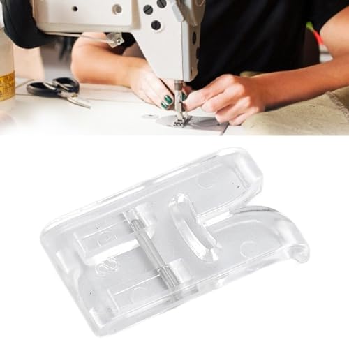 Pie prensatelas transparente 7mm para máquina de coser miniatura 6