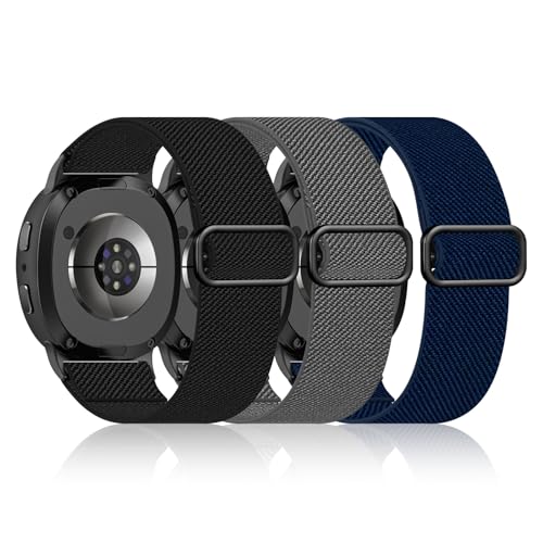 3 Pack Correa Nylon Elástica Compatible Galaxy Watch 8 miniatura 1