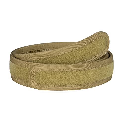 IDOGEAR Innengürtel Taktischer Gürtel Zubehör für Dienstgürtel 1,5 '' Loop Liner Version Gürtel Klettverschluss Schließung Herren (Small for waist 76-86 cm, Khaki) Cover