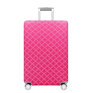 kofferhoezen voor bagage Dikkere Reiskoffer Cover 19-32 inch Elastische Multicolor Bagage Covers Trolley Stof Beschermhoes Cover Travel Accessoires bagage hoes (Color : B, Size : S)