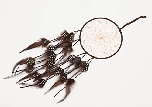 Amazon 6インチ 15cm 大きいドリームキャッチャーdc476br カラー ブラウン モナギュー ネイティブ クラフト社 カナダ 民芸品 おもちゃ