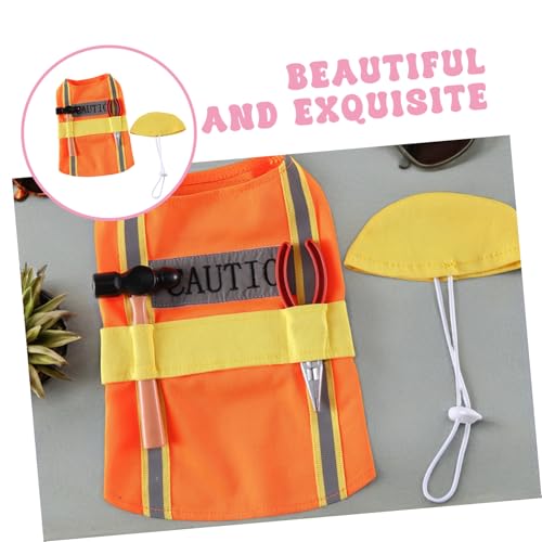 Disfraz para perro HANABASS naranja talla M miniatura 3