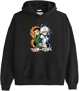 Anime HxH Killua GON kurapika friendship black hoodie 31