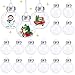 Produktbild Klar Weihnachtskugeln,16pcs Christbaumkugeln zum Befüllen, Durchsichtige Kunststoffkugeln, 6cm DIY Weihnachtskugeln Basteln für Weihnachtsbaum Deko Christbaumschmuck