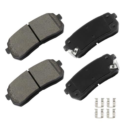 Image of cciyu D1302 Rear Ceramic Disc Brake Pads Kit For Hyundai For Veracruz 2007-2012,For Kia For Sedona 2015-2021