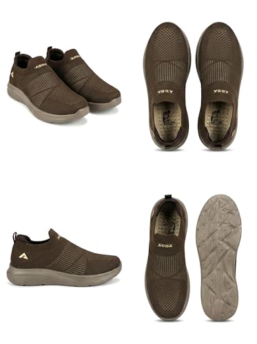 Image of Adda (Label Men's Sports Shoes with Memory Foam Cushioned Insole|Running Walking Gym Training Jogging Athletics|Comfortable & Stylish|Casual & Lightweight|Slipon Sneaker Gent's & Boy's...