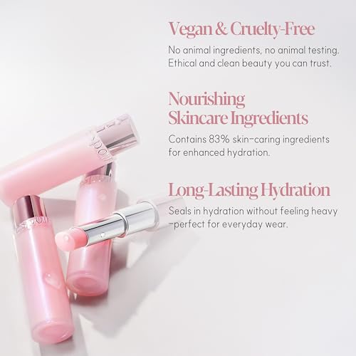 Image of Espoir Bare Glow Lip Balm #7 Kitten Jelly | Natural Sheer Color Moisturizing Lipstick, Comfortable Finish, Nourishing & Long-lasting Hydration, Cruelty-Free, Korean Makeup, 0.1 oz.