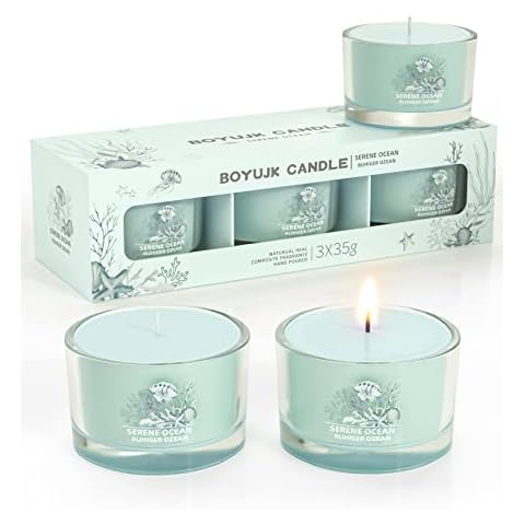Serene Ocean Scented Candles Gift Set Cover