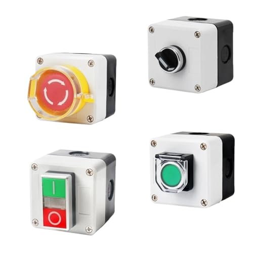 Bouton-poussoir démarrage ascenseur 1P 5A boîte commande arrêt urgence IP65