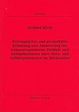 Retrospektive und prospektive Erfassung und Auswertung der frühpostoperativen Verläufe und Komplikationen nach Herz- und Gefäßoperationen im Kindesalter