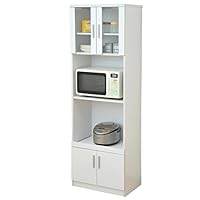 YAZEN 山善 ホワイト 食器棚 60cm x 29cm x 80cm 新品 61YPPqAmqTL._AC_UL210_SR210,