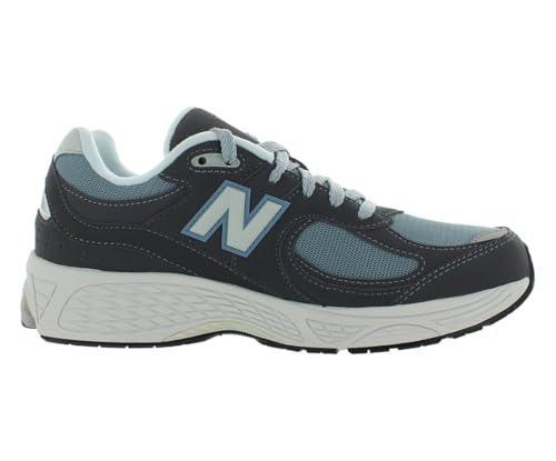 New Balance 2002 GS Girls Shoes Size 3.5, Color: Grey/Grey