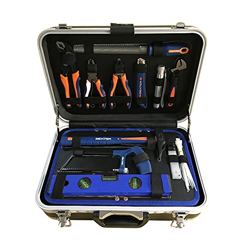 DEXTER - Werkzeugkasten 111 Stück - Werkzeugkoffer - Mit Transportkoffer - Komplettset - Werkzeugset - Werkzeugkasten – Bild 4