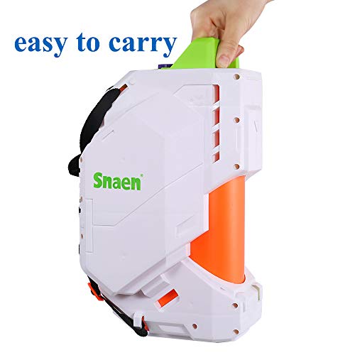 SNAEN Water Blaster with 2.5L High Capacity Backpack Tank Which has Adjustable Straps, Shooting for 30 feet, Space Weapon Toy for Summer Outdoor Activities Suitable for Boys and Girls 3 Years and Over - Thumbnail 4