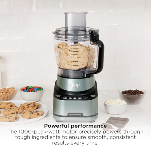 Ninja PrecisionPro Food Processor & Dough Mixer, 1000PW, 9-Cup, BZ601 - image 8