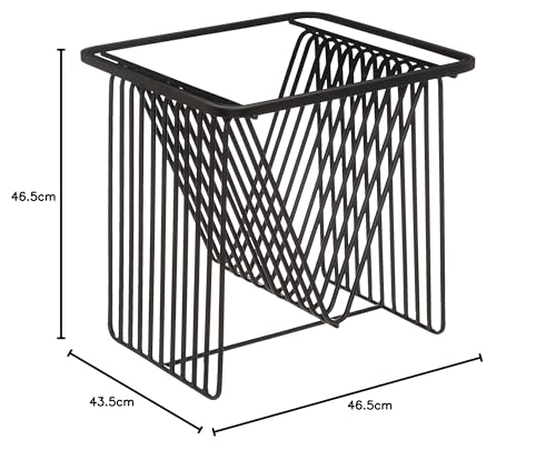 Table d'appoint Megan pour ranger vos magazines et libérer de l'espace - 4