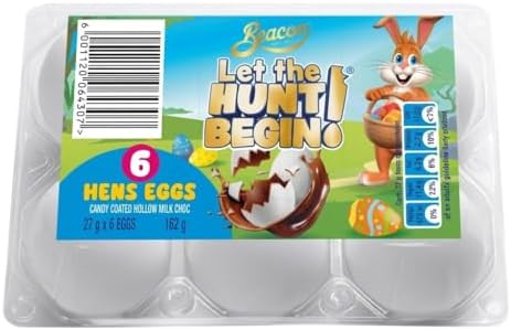 Beacon Chocolate Hens Eggs 162g (6 x 27g)