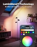 Govee Tree LED Floor Lamp, RGBWW 3-Head Focus Adjustable Standing Corner Lamp, Work with Matter Alexa, 64+ Scenes, Music Sync, 157cm Black Floor Lamps for Living Room, Bedroom, Reading Room - Image 4