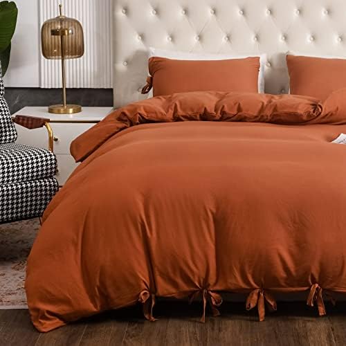 Argstar 2 Pcs Single Duvet Covers, Bohemian Retro Bedding Set, Coloful Mandala Down Comforter Cover, Boho Floral Style Quilt Cover, 100% Ultra Microfiber, 1 Duvet Cover and 1 Pillow Sham
