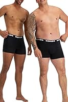 Bonds Men's Underwear Total Package Trunk - 1 Pack, Nu Black (1 Pack), X-Small