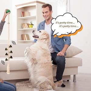Canine bell canine door bell for potty coaching adjustable hanging door bell size cotton hand woven canine doorbell with 6 additional loud bells for small medium and massive canine to go exterior pet provides   cucciolini doodles