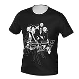 Anime Manga Durarara T Shirt Man's Fashion Casual Clothes Summer Short Sleeve Tee Black