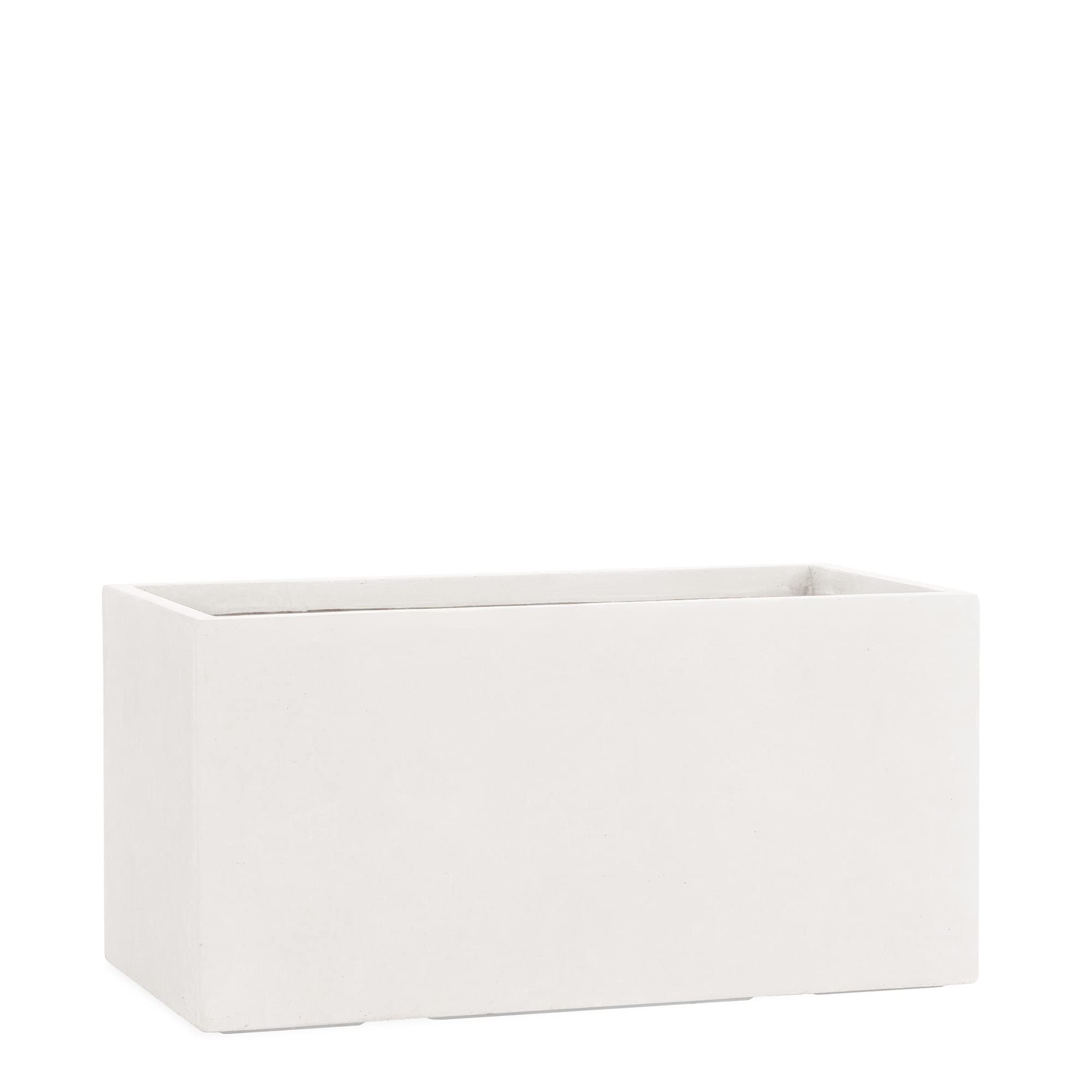 Pflanzwerk® Pot de Fleur Tub Jardinière Sable 40x80x40cm *Résistant au Gel* *Protection UV* *Qualité européenne*