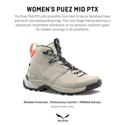 Bottes de randonnée Salewa Puez 2 Mid Powertex robustes