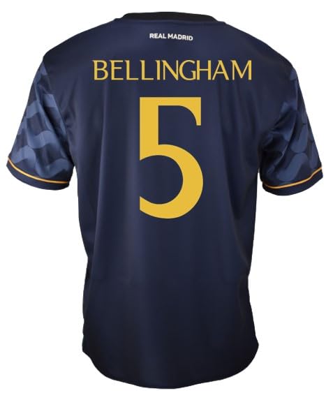Real Madrid Official Licensed Bellingham Adult Away Jersey