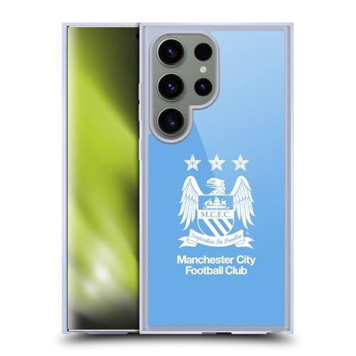 Coque MagSafe Samsung S24 Ultra Manchester City antichoc en gel souple officielle